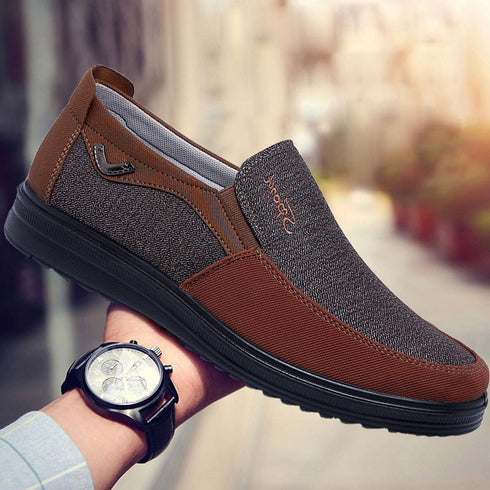 2022 Canvas Shoes Men Summer Classic Loafers Men Casual Shoes Breathable Walking Flat Men Shoes Zapatos Sneakers Plus Size 46